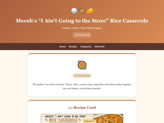 rice-casserole screenshot