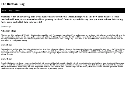 blog screenshot