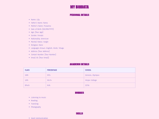 folder/bio screenshot
