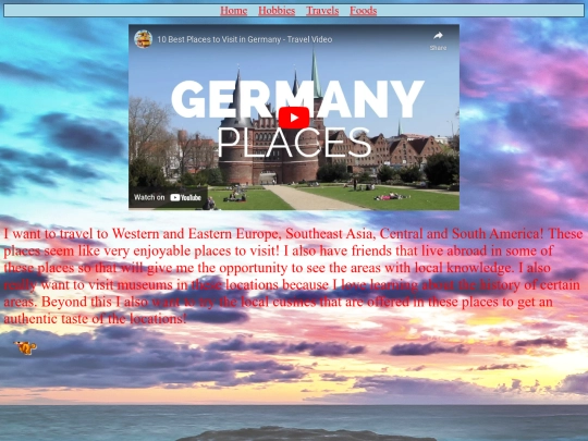 travels screenshot