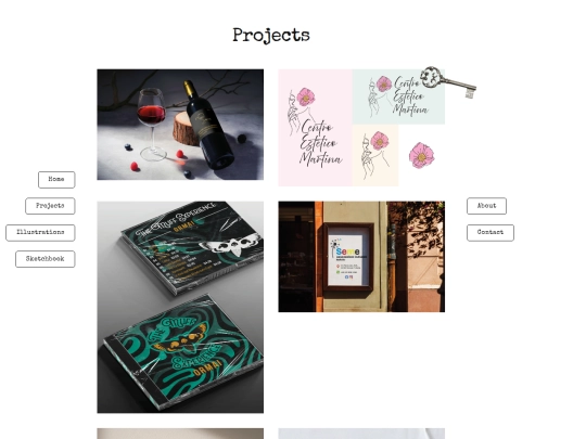 projects screenshot