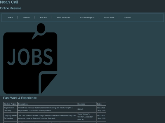 projects screenshot