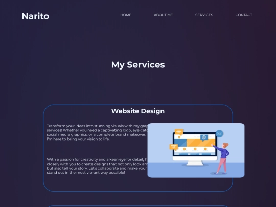 services screenshot