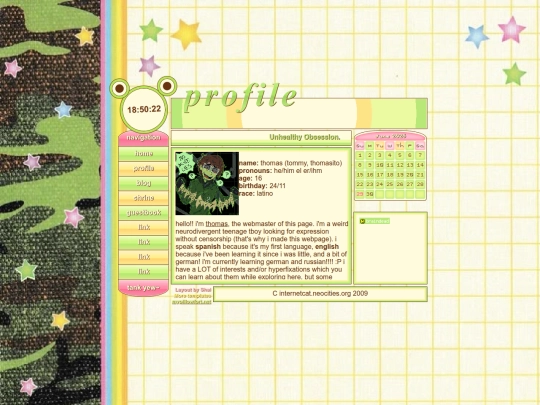 profile screenshot