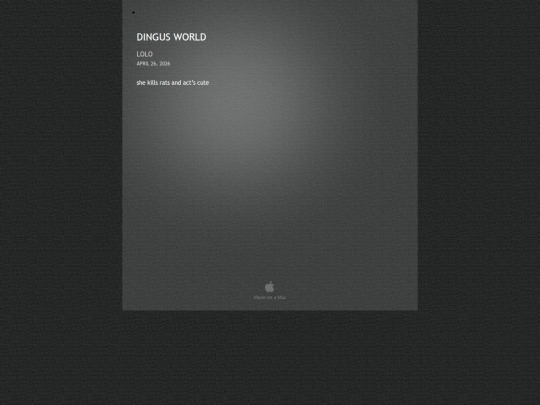 dingusworld/My_Albums/Pages/Lolo screenshot