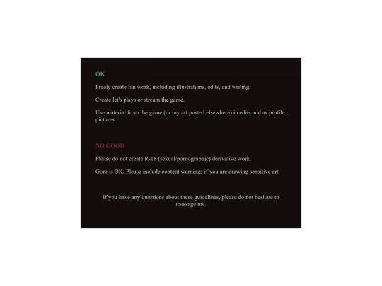 guidelines screenshot
