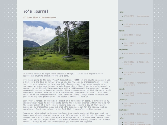 journal/journal screenshot
