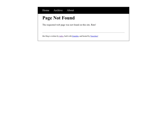 not_found screenshot