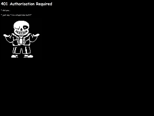 401 screenshot