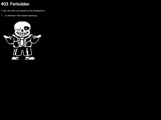 403 screenshot