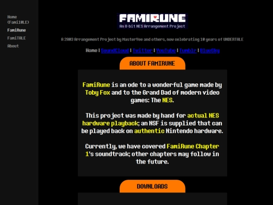 famirune screenshot