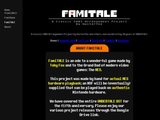 famitale screenshot