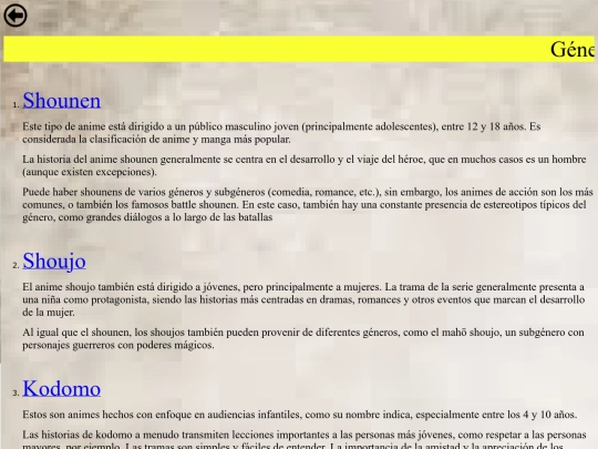 PrácticaFinal/GénerosAnime screenshot