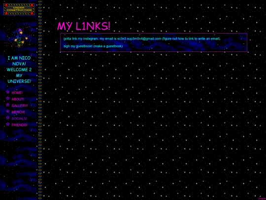 socials screenshot