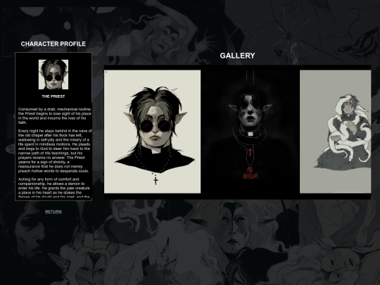 PERSONAL PROJECT/BAD OLD DAYS/AD NIHILUM/ITAMI PROFILE/PRIEST_I screenshot