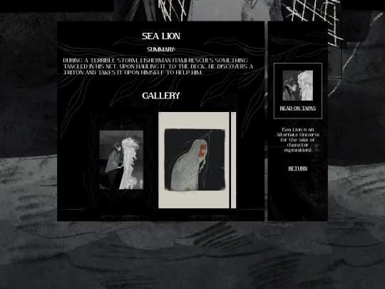 PERSONAL PROJECT/BAD OLD DAYS/SEA LION/SEALION screenshot