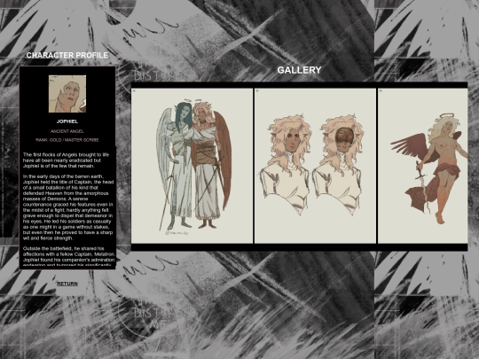 PERSONAL PROJECT/BLACK CHROME/ANGELS/JOPHIEL screenshot