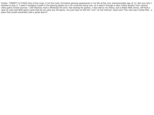 testpage screenshot