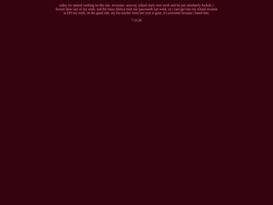 blogentries/1 screenshot