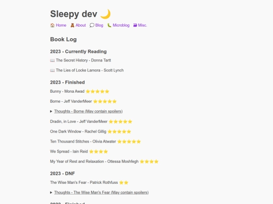 books screenshot