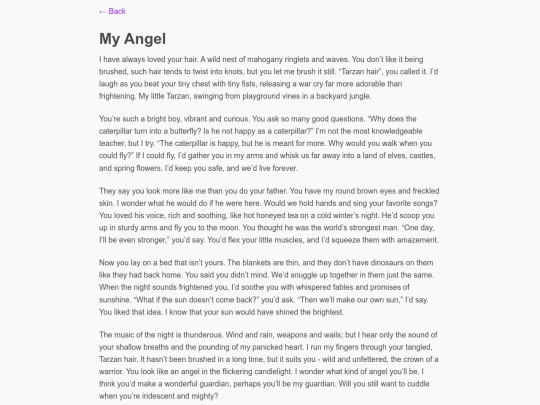 fiction/My Angel screenshot