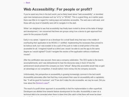 posts/Web accessibility- for people or profit? screenshot