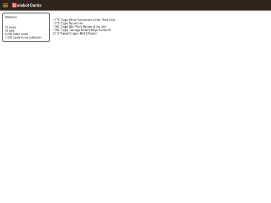 non-sports-sets screenshot