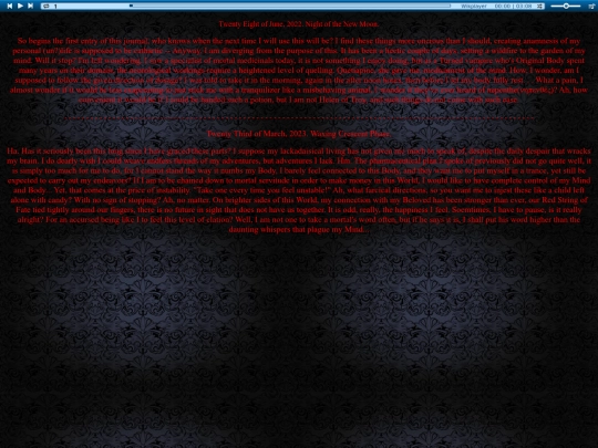 journal screenshot