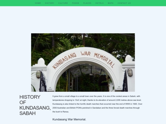 history screenshot