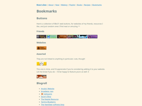 bookmarks screenshot