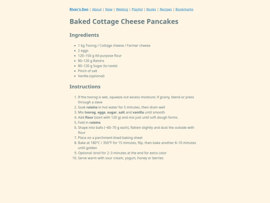 recipes/deserts/baked-cottage-cheese-pancakes screenshot