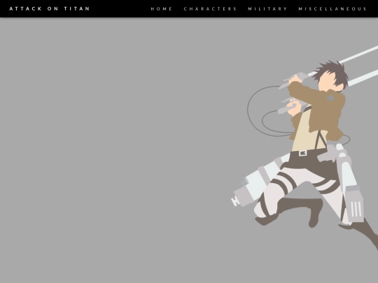 Characters screenshot