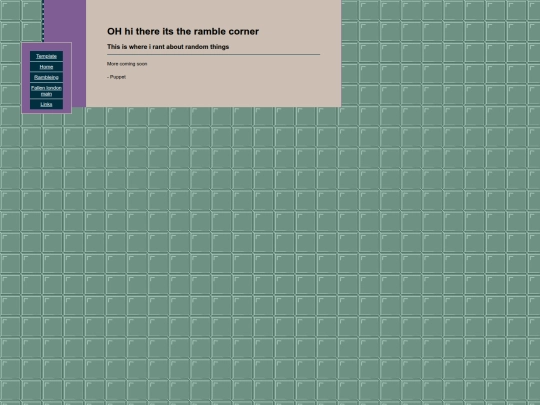 Ramblecorner screenshot