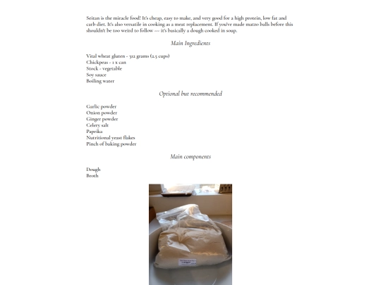 recipes/seitan screenshot