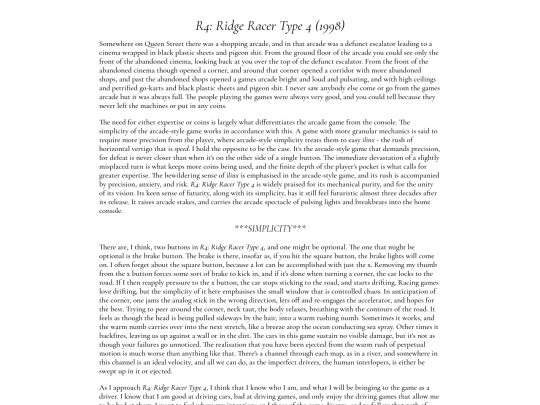 writing-art/r4ridgeracertype4 screenshot