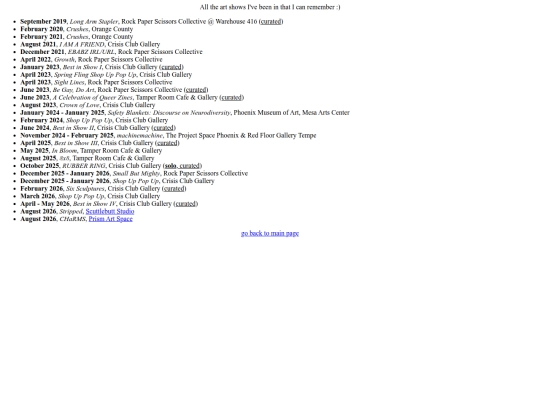 artcv screenshot