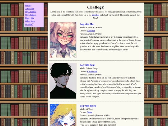 Chatlogs screenshot