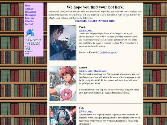 MyChatbots screenshot