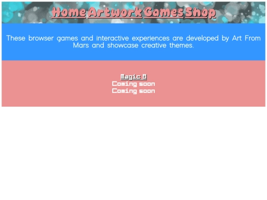 games screenshot