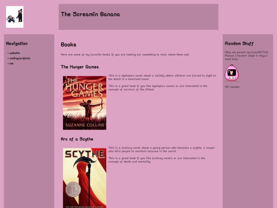 books screenshot