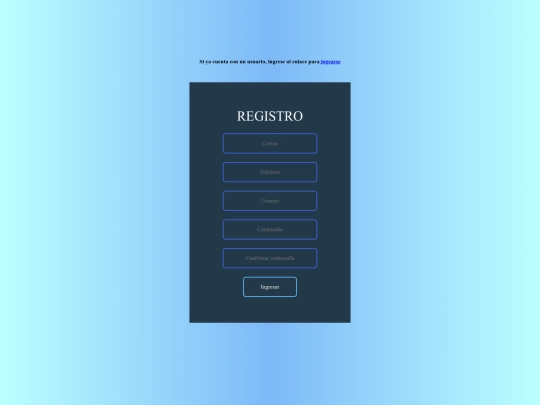 Registro screenshot