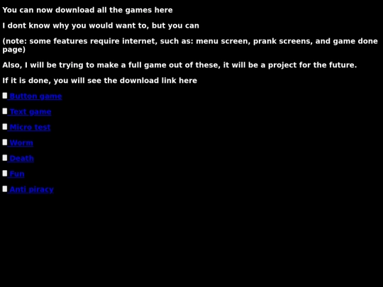 downloadpage screenshot