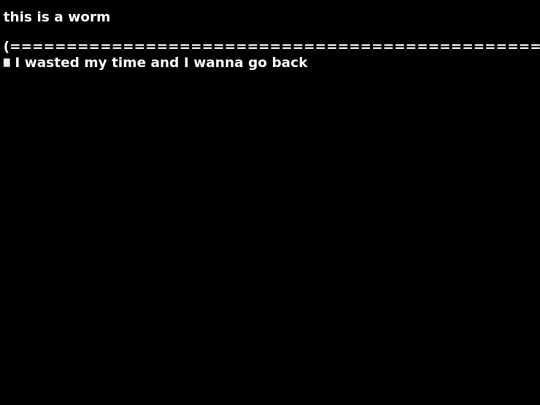 worm screenshot