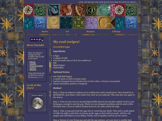 recipes screenshot