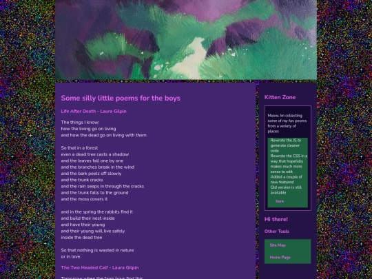 poems screenshot