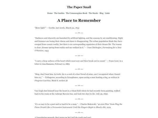 the-commonplace-book screenshot
