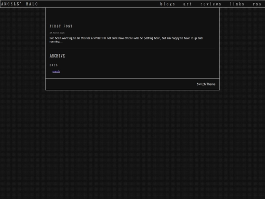 blog screenshot
