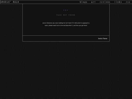 not_found screenshot