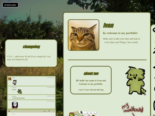 Mainpage/home screenshot