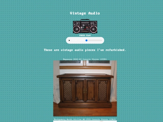 vintage-audio screenshot